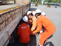 ตรวจประเมินความสามารถในการบรรทุกน้ำหนักของยานพาหนะ
